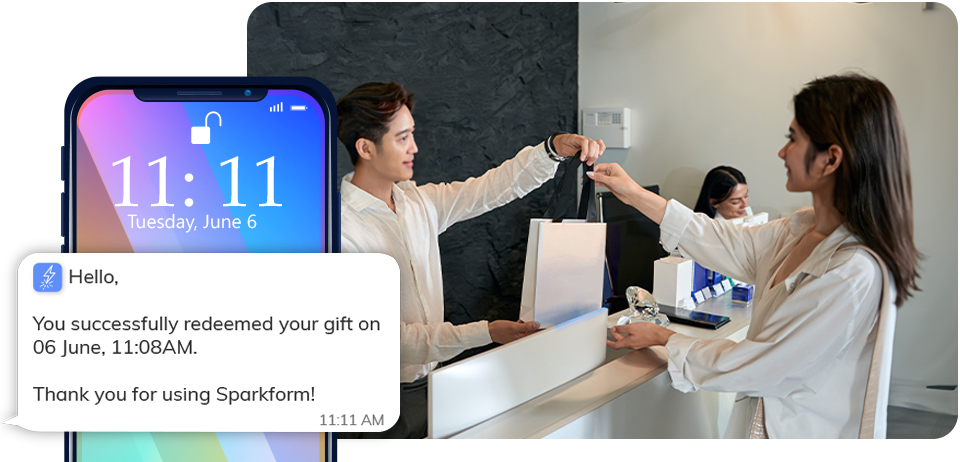 SMS notification